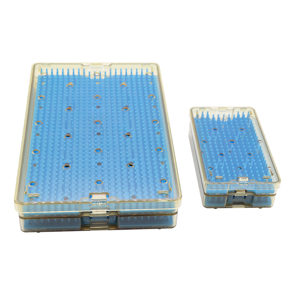 Double layer surgical box surgical tray sterilization case box with mat PPSU