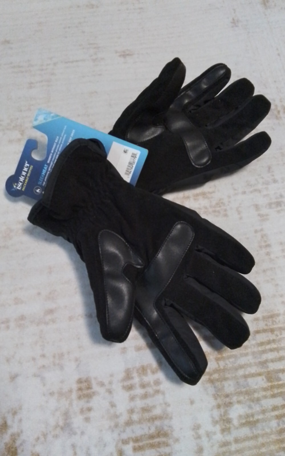 ISOTONER SLEEKHEAT XL MENS WINTER GLOVES SMARTDRI SMART TOUCH SCREEN NWT $42.00