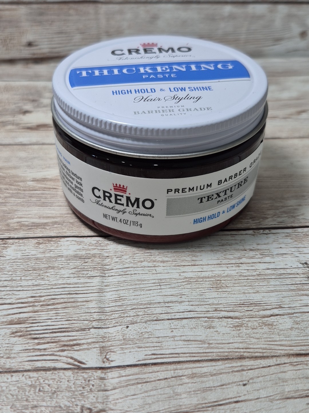 Cremo Premium Barber Grade Texture Paste 113g