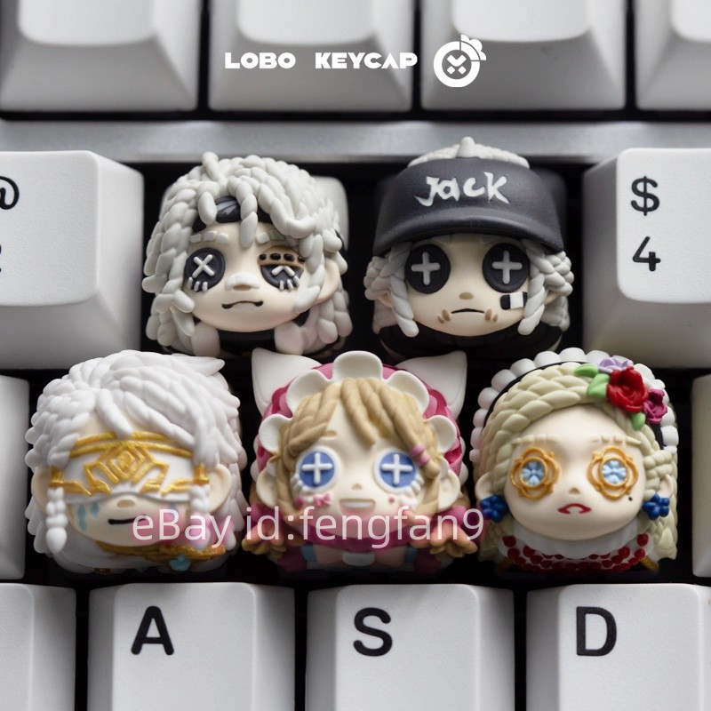 Handmade Identity Ⅴ DIY Resin Keycap for Mechanical Keyboard Keycaps New
