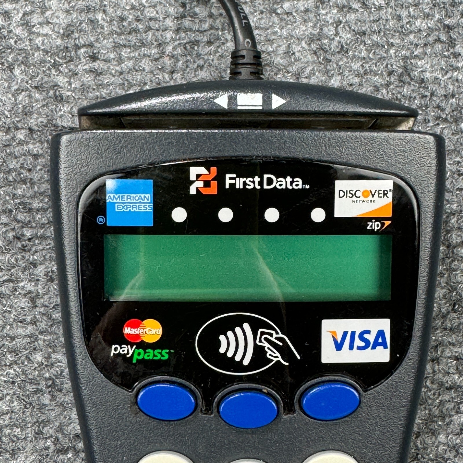 First Data FD30 Pin Pad Credit Card Terminal Reader