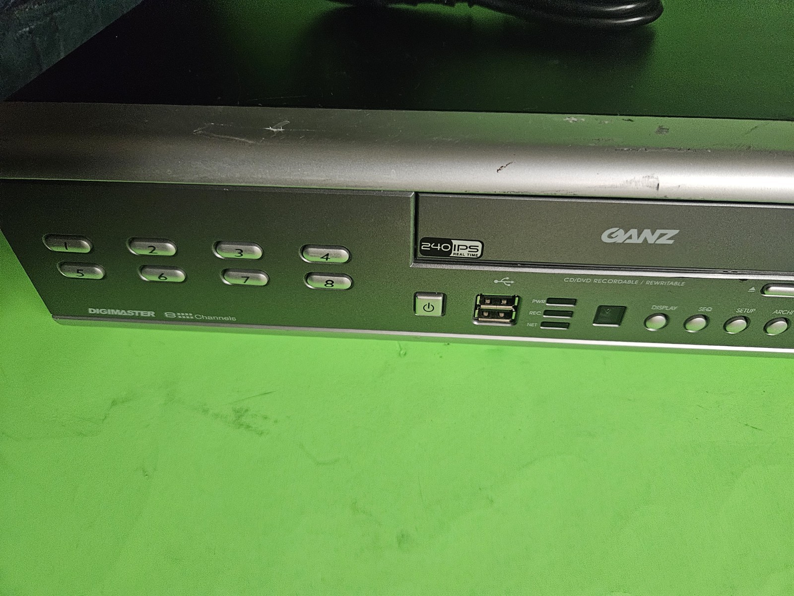 Ganz Digimaster DR8HD-1TB Digital Video Recorder