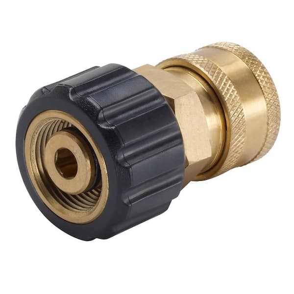 Ryobi 3/8" Female & Female M22 x 3/8" Male Quick-Connect Coupler 4k-4500k psi