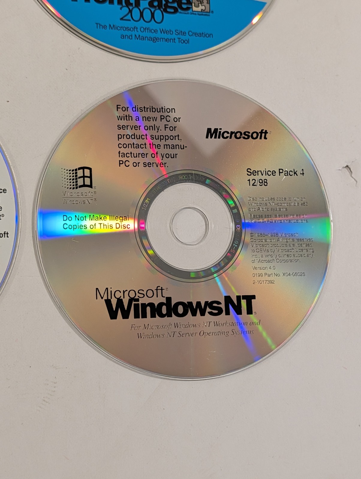 11 Loose Microsoft Windows Software PC CD-ROM Lot | Discs Only