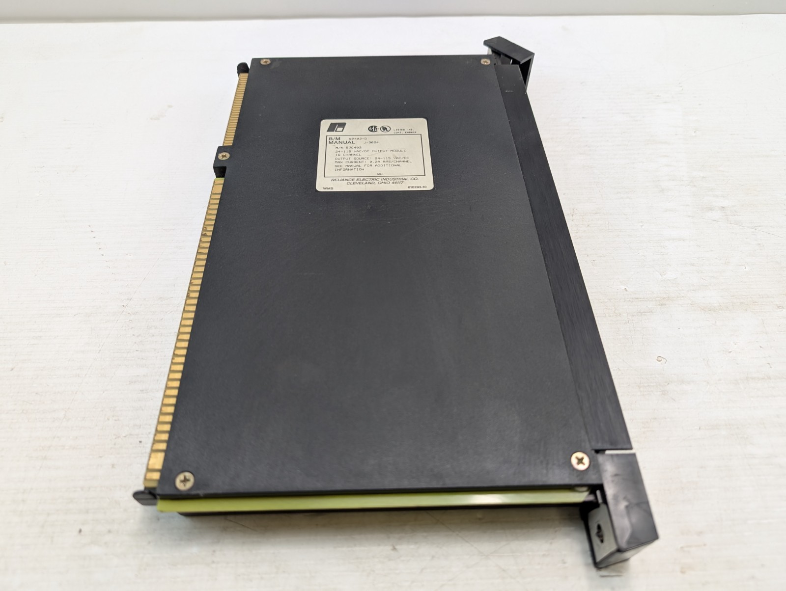 RELIANCE ELECTRIC 57C402 Low Output Module 16-Point 24-115V