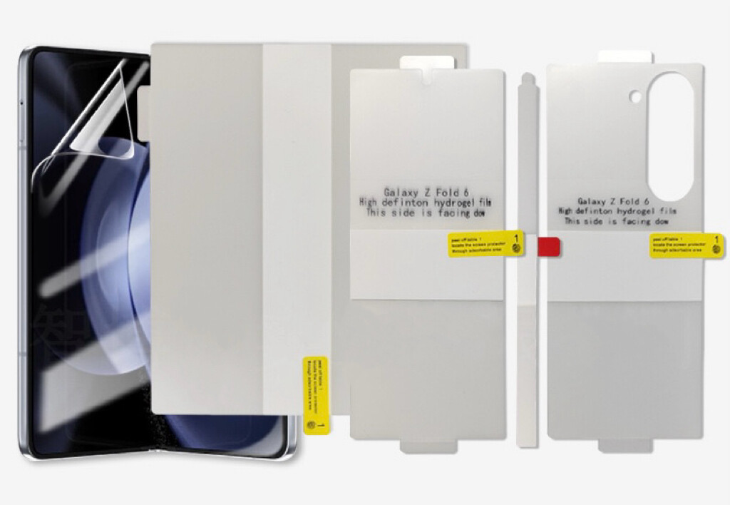 For Samsung Galaxy Z Flip 6/5/4/3/1 Hydrogel Front+Inside+Hinge Screen Protector