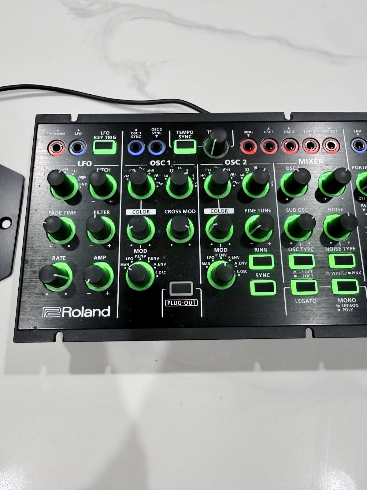 Roland SYSTEM-1m Plug-Out Semi Modular Synthesizer w/ Rack Ears
