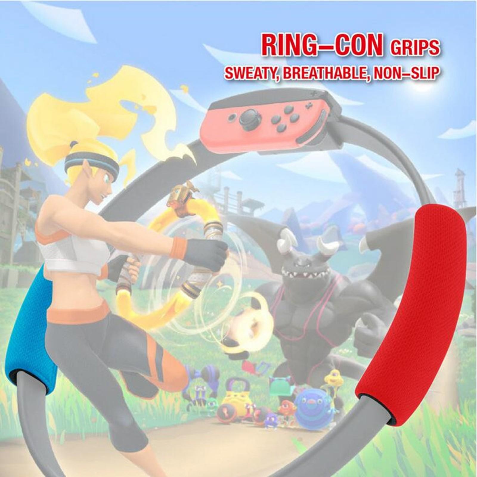 Elastic Leg Strap Ring-Con Grip Cover For Nintendo Switch NS Ring Fit Adventure