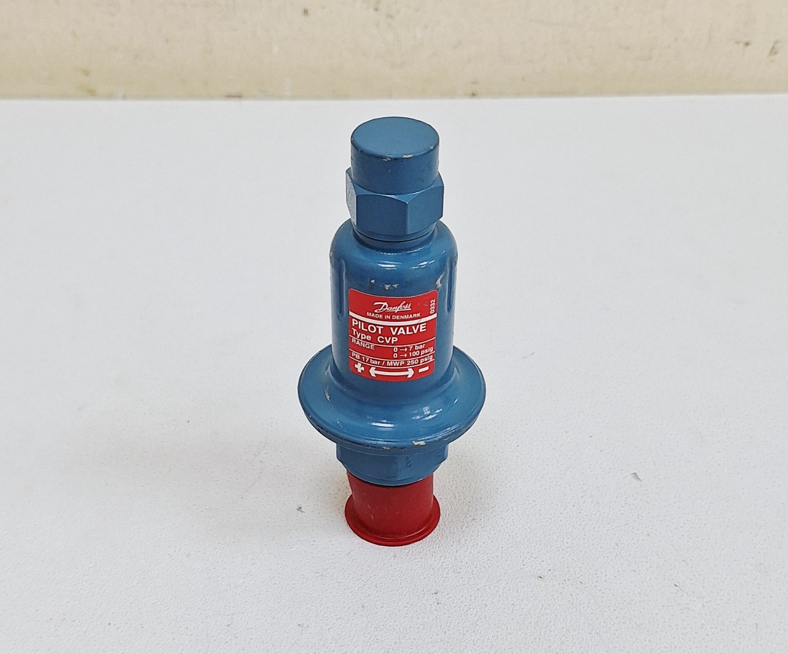 Danfoss CVP Pilot Valve Range 0-7 bar 0-100 psig