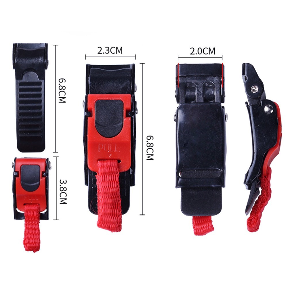 Motorcycle Helmet Buckle Fastener Reliable Stable For Helmet Quick Socket