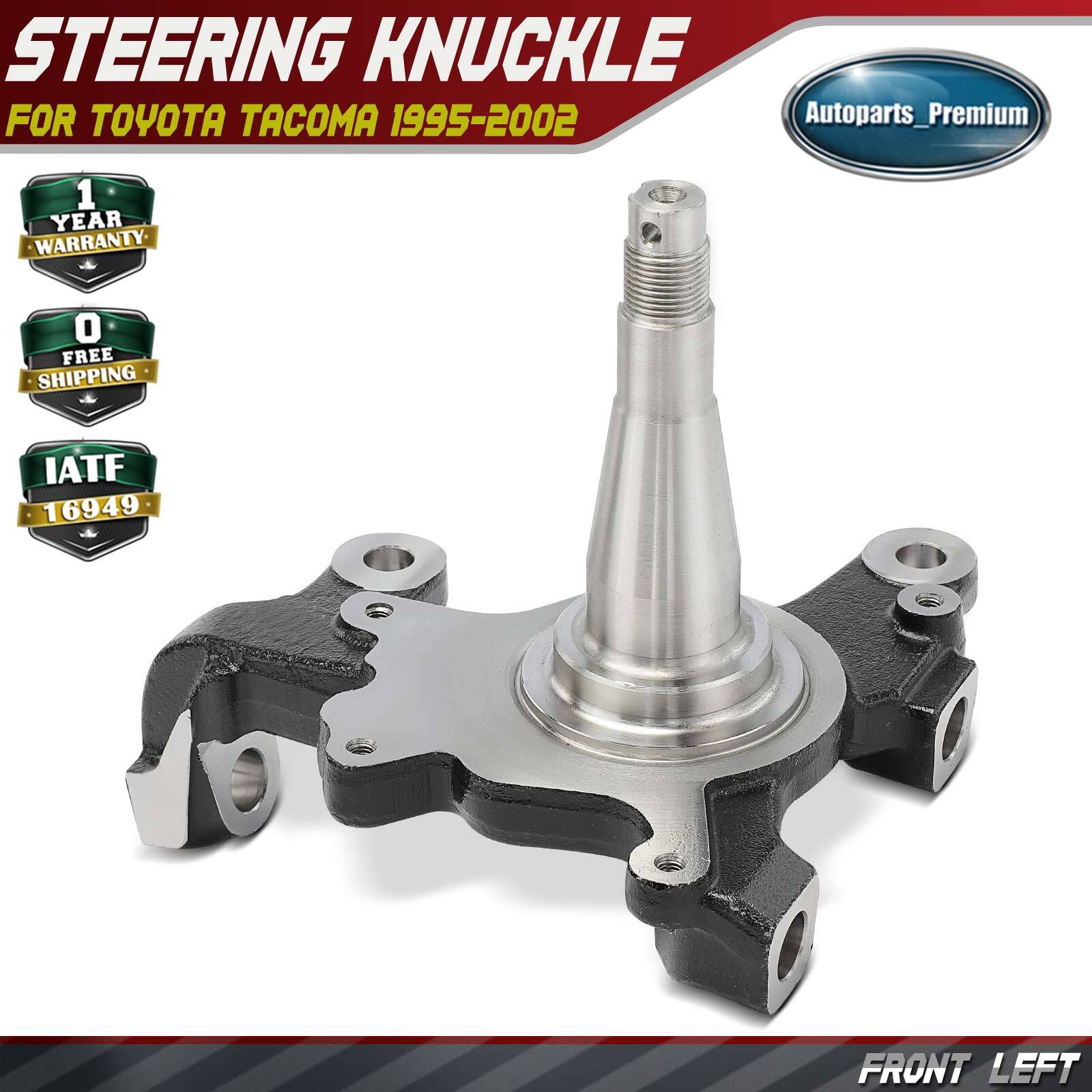 Front Driver Steering Knuckle w/o ABS for Toyota Tacoma 1995-2002 4321235140 RWD