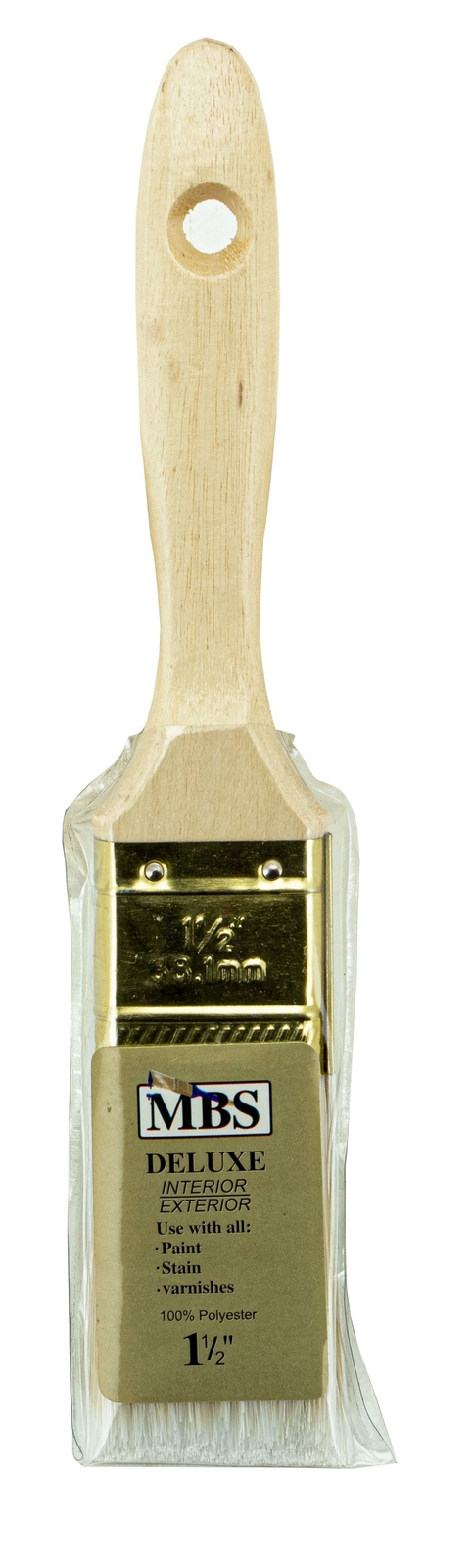 Paint Brush 1.5" Width 100% Polyester For all Paints Interior/Exterior