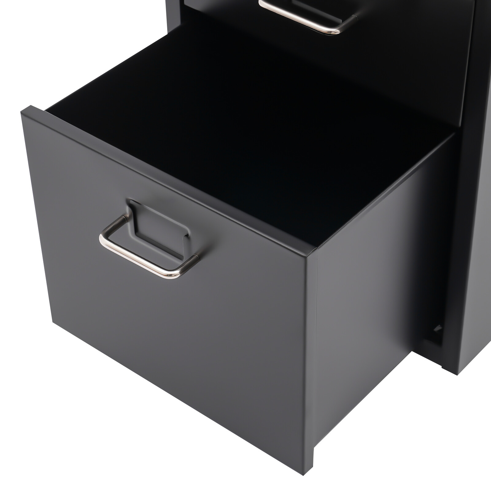 Lockable Vertical File Cabinet Metal Mobile File Cabinet Under Desk Office Home