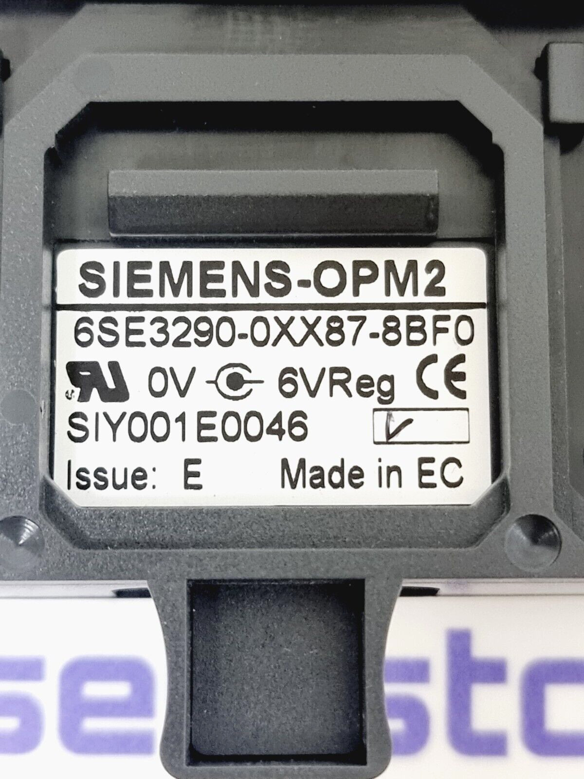SIEMENS 6SE3290-0XX87-8BF0 Operator Panel