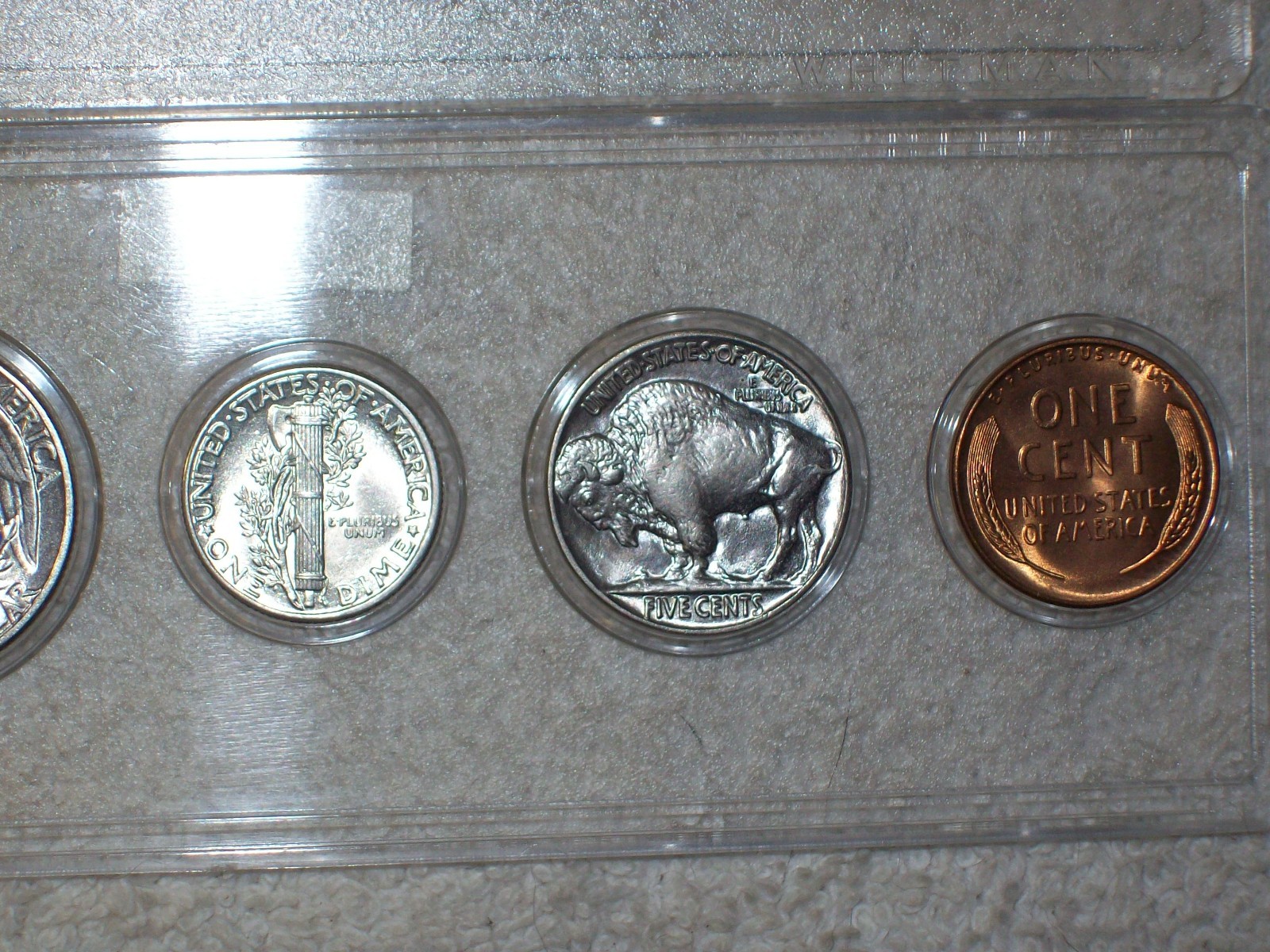 1937 MINT SET UNCIRCULATED PHILADELPHIA MINT