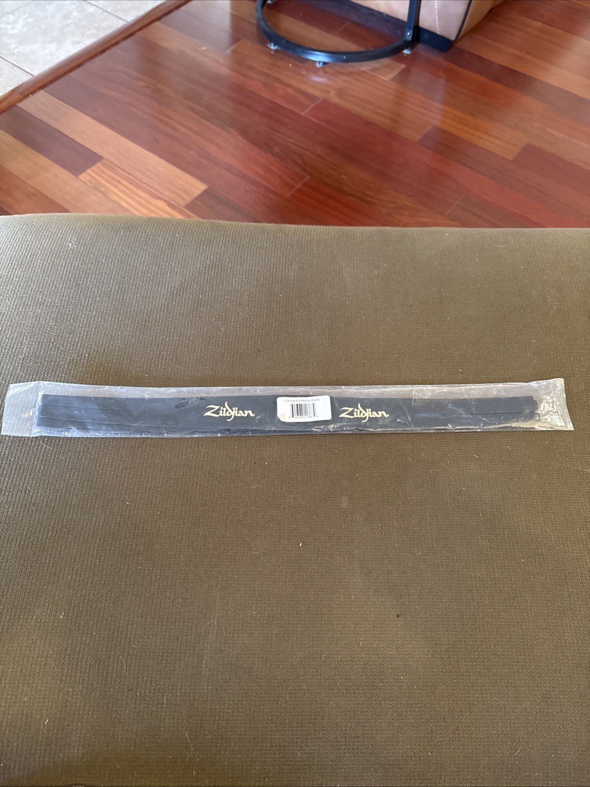 Zildjian Leather Cymbal Straps, Pair Of 2 Brand New Sealed