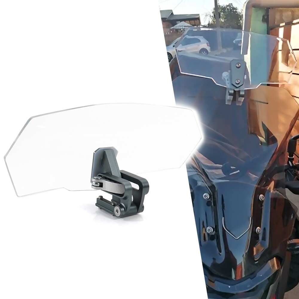 Windscreen Deflector Adjustable Windshield Screen Fit For HONDA VFR1200