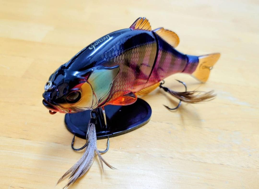 JACKALL Gantalel Scaled Hollow Spark Gill No Box big baits Scratched