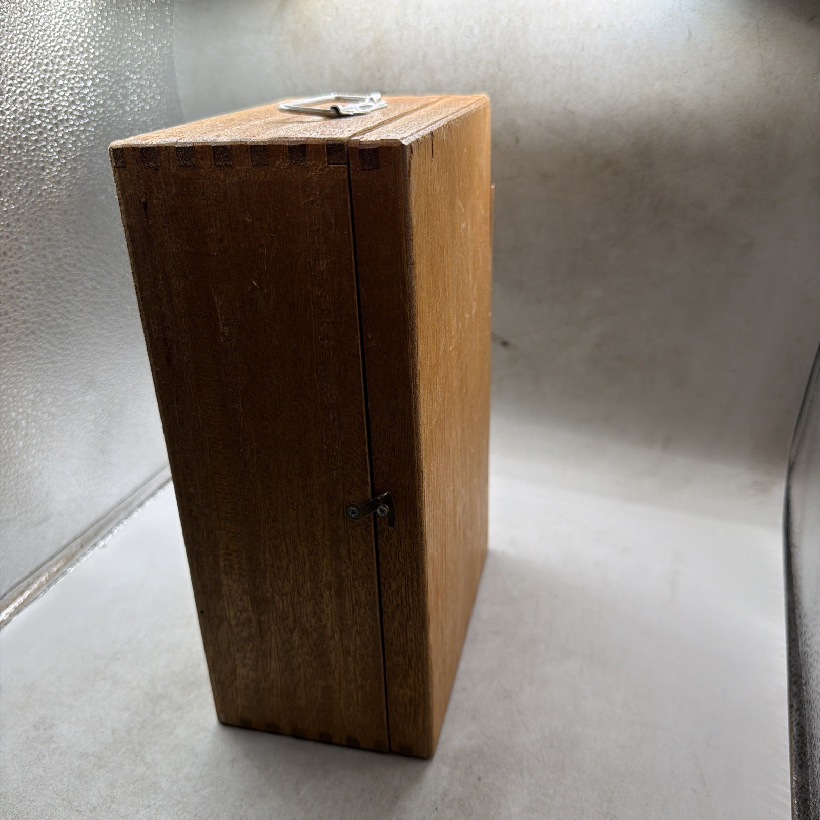 VTG Milben Microscope In Wooden Case 100X By 750X Made In Japan