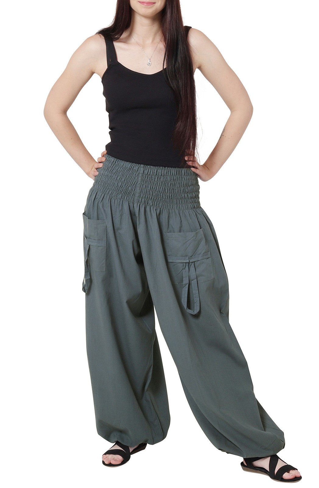 Bloomers POCKET PANTS pockets powder pants unisex women men yoga balloon pants