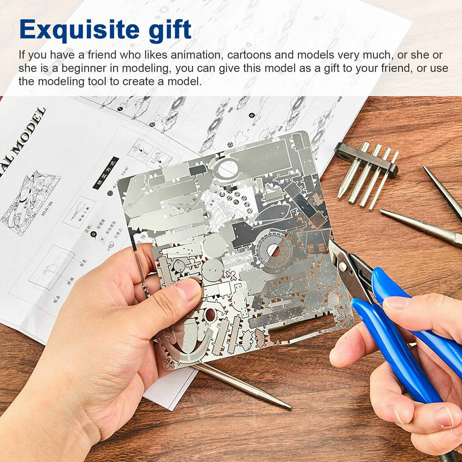 24Pcs/Set Basic Modeler Tool Set Craft Hobby Model Car Building Kit for Gundam