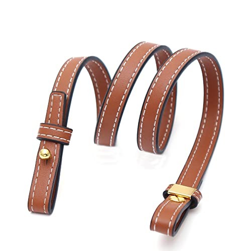 BAIXUEJI Genuine Leather Purse Strap Adjustable Tawny-shoulder Strap-04