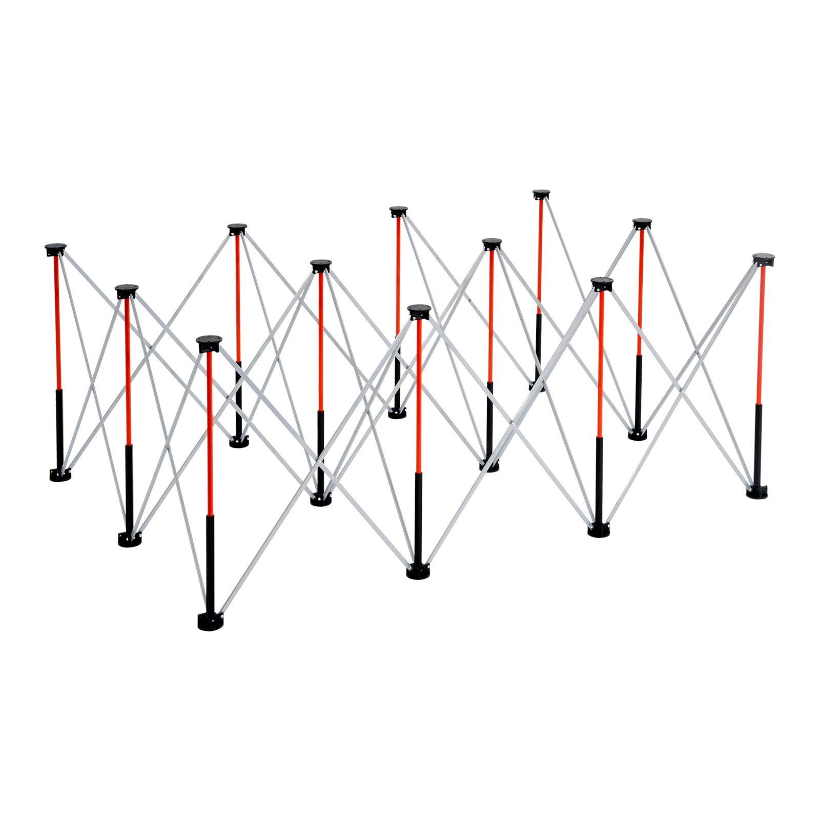 Portable Folding Workstand, 6.12'x4.14' Collapsible Workbench, 4500 LBS Cap