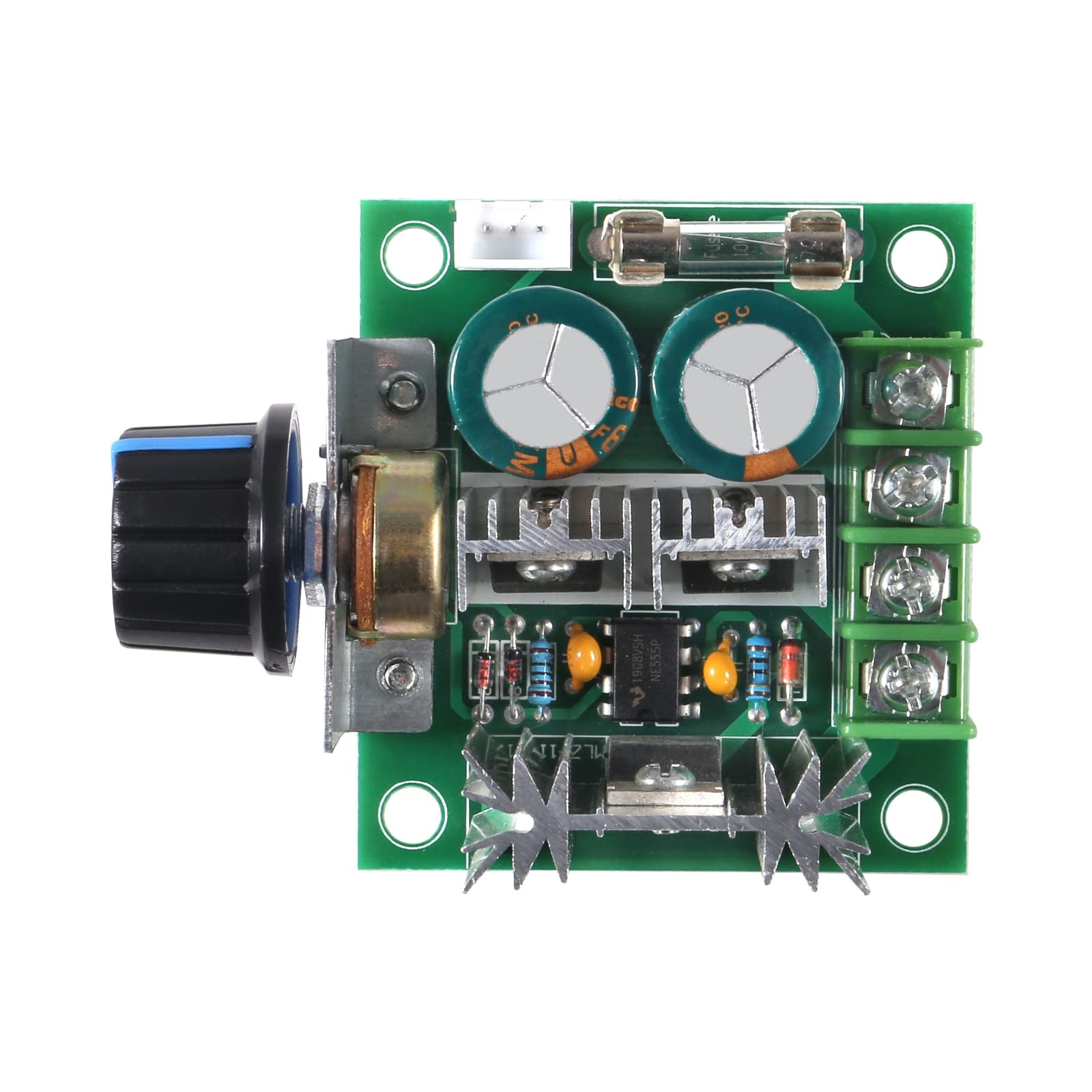 2pcs 12V40V 10A PWM DC Motor Speed Control Switch Controller Voltage Regulato...