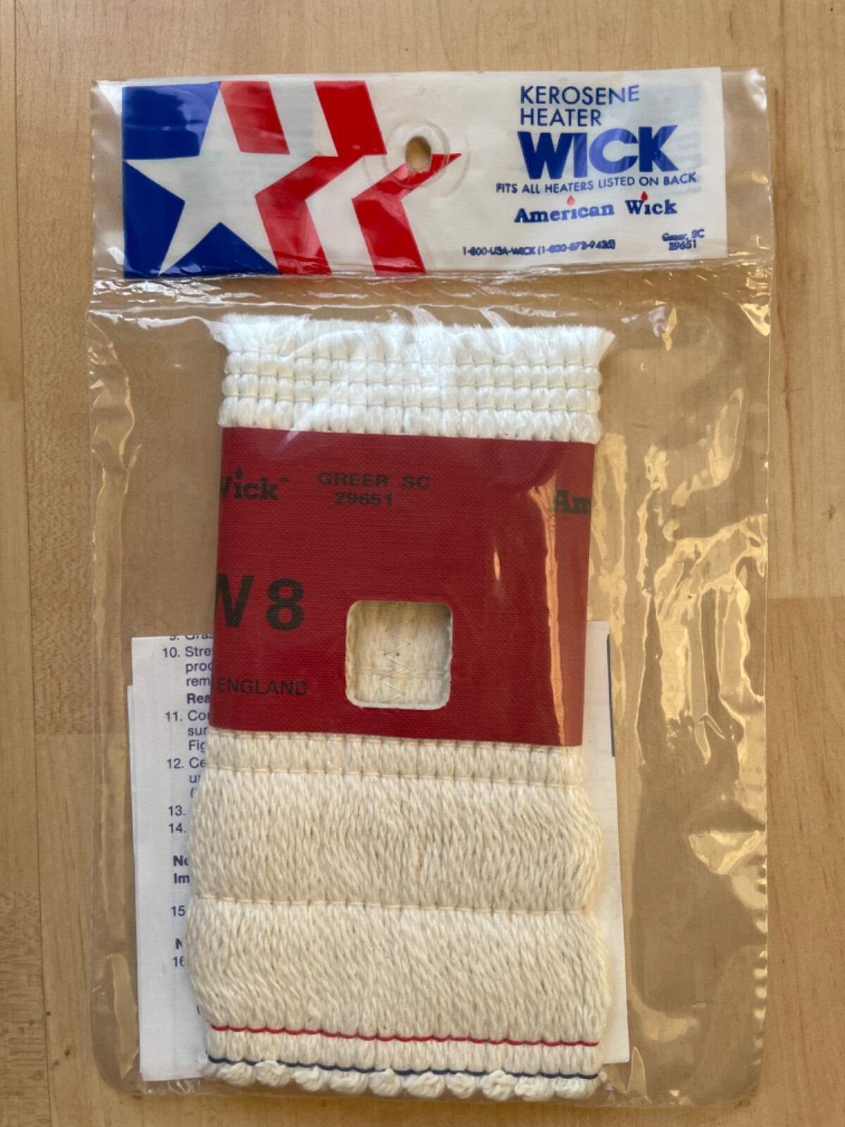 American Wick AW-8 AW8 Kerosene Heater Replacement Wick