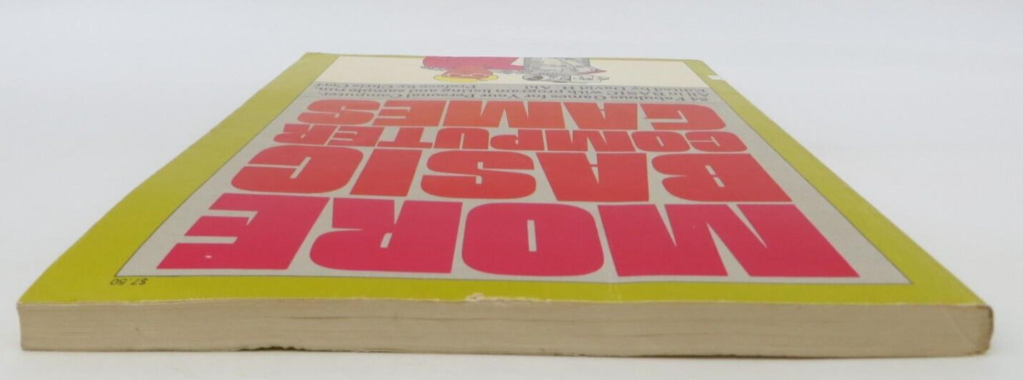 MORE BASIC COMPUTER GAMES 84 Games for Your Personal Computer in BASIC 1979 book
