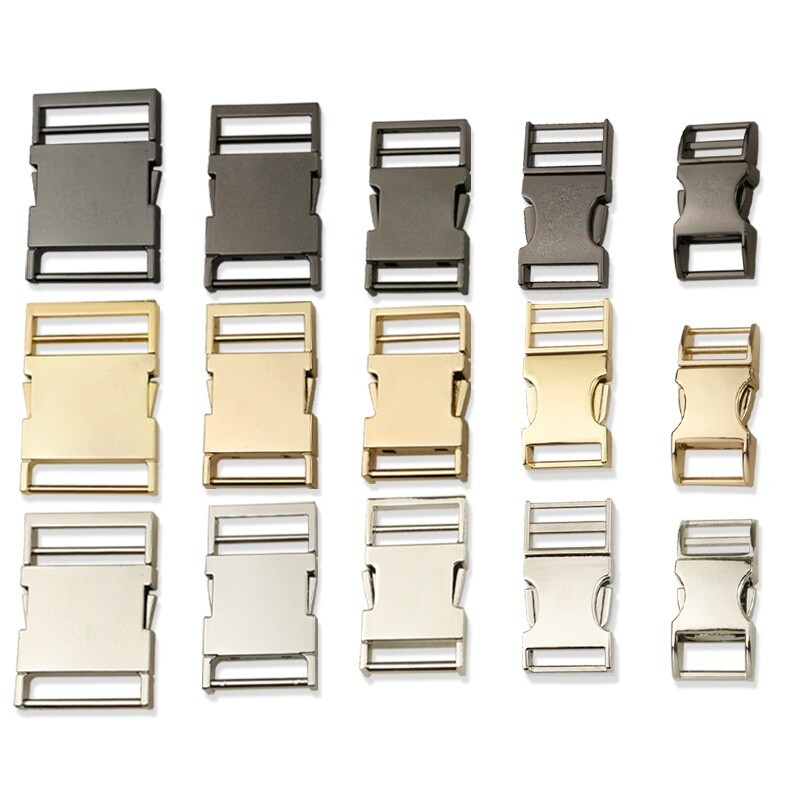 Metal Clasp Bag Lock Insert Card Lock Buckle  Bag Purse Strap Belt 14 ~ 32 38 mm