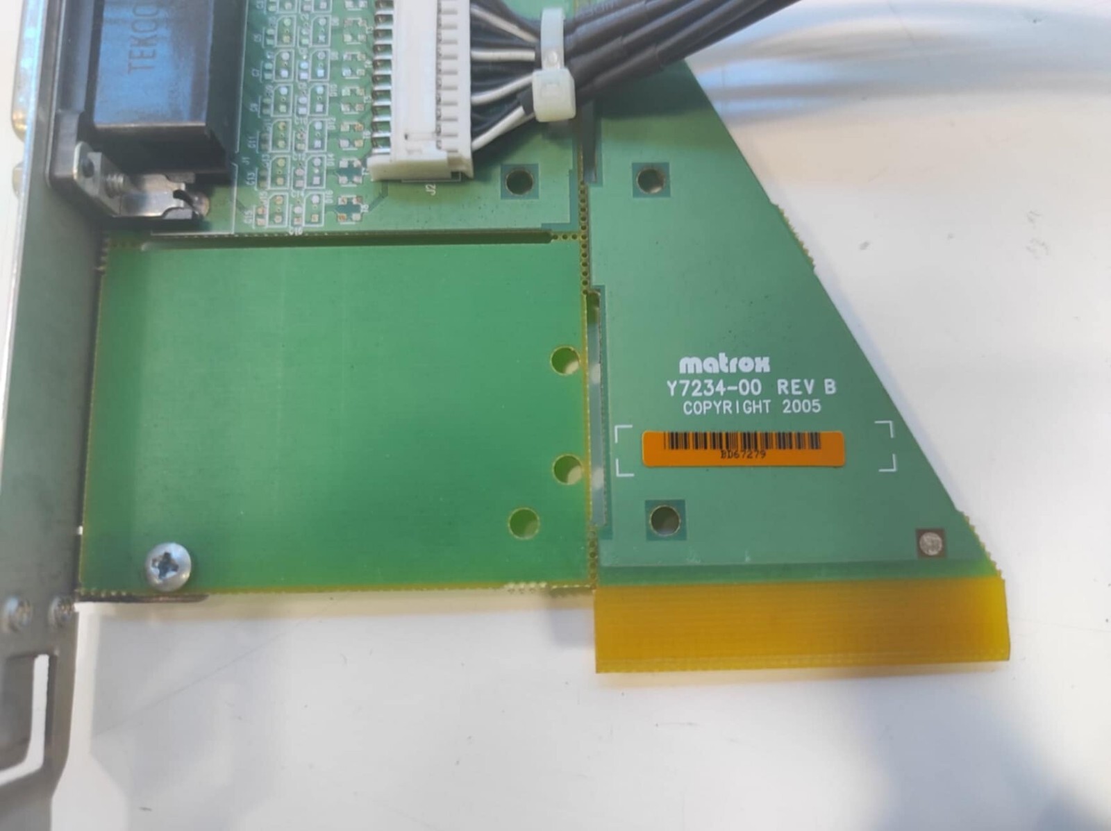 Vintage PC Matrox Y7234-00 REV.B DSXLE/200 Acquisition Card Virtex-II Pro XC2VP