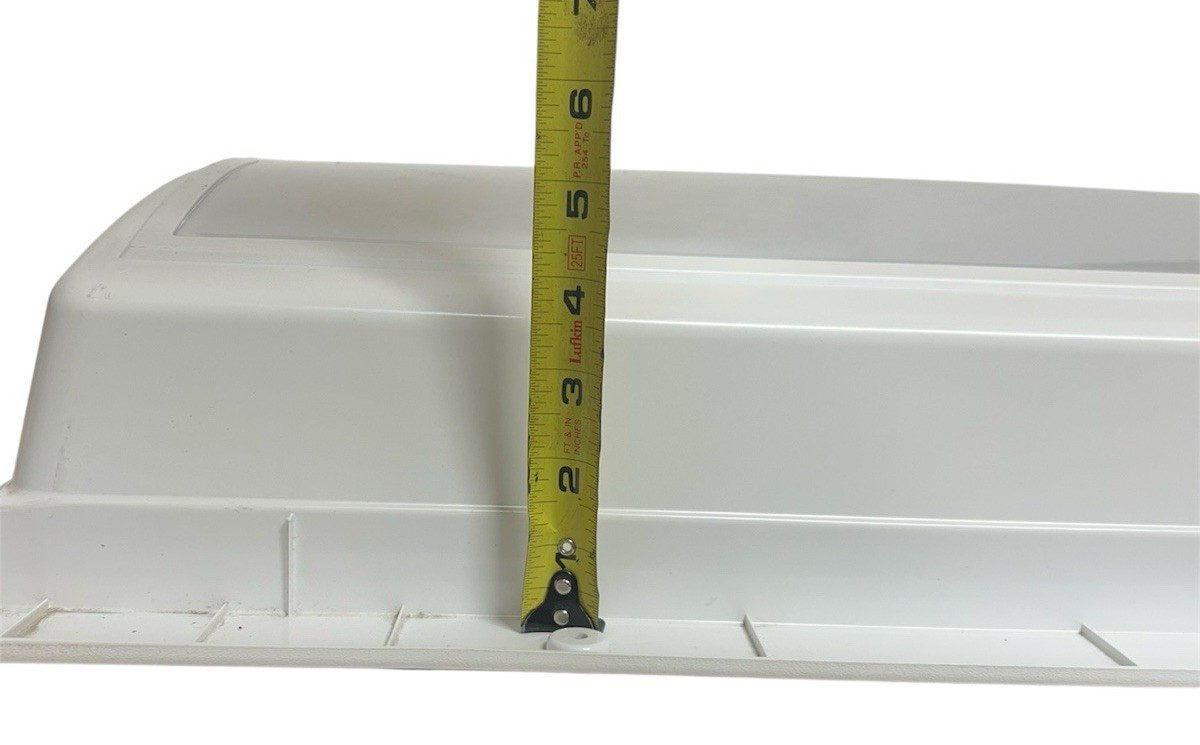 Rv Camper Travel Trailer Motorhome 25"x17" White Inside Interior Dome Skylight