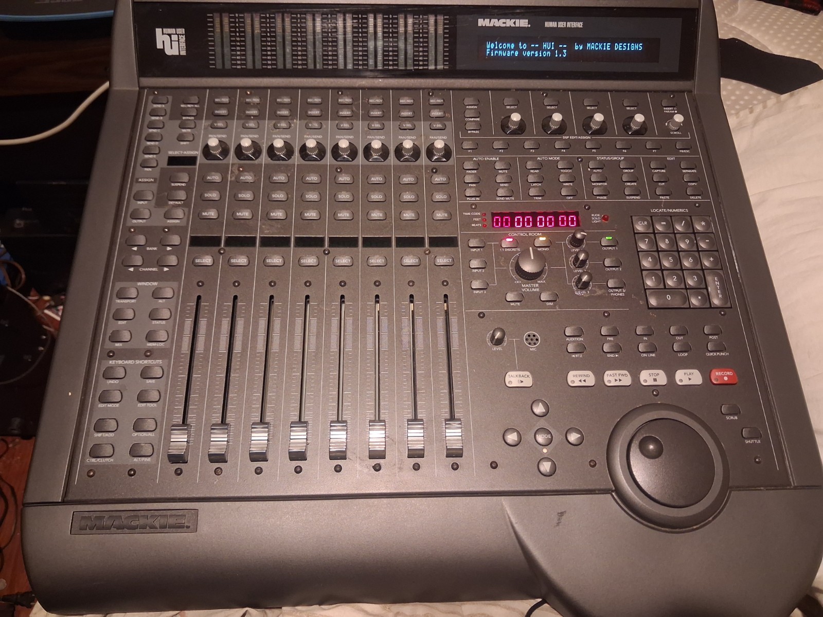 ​🔥 MACKIE HUI MIDI Control Surface • FULLY TESTED • V1.3 • MOTORIZED FADERS 🔥