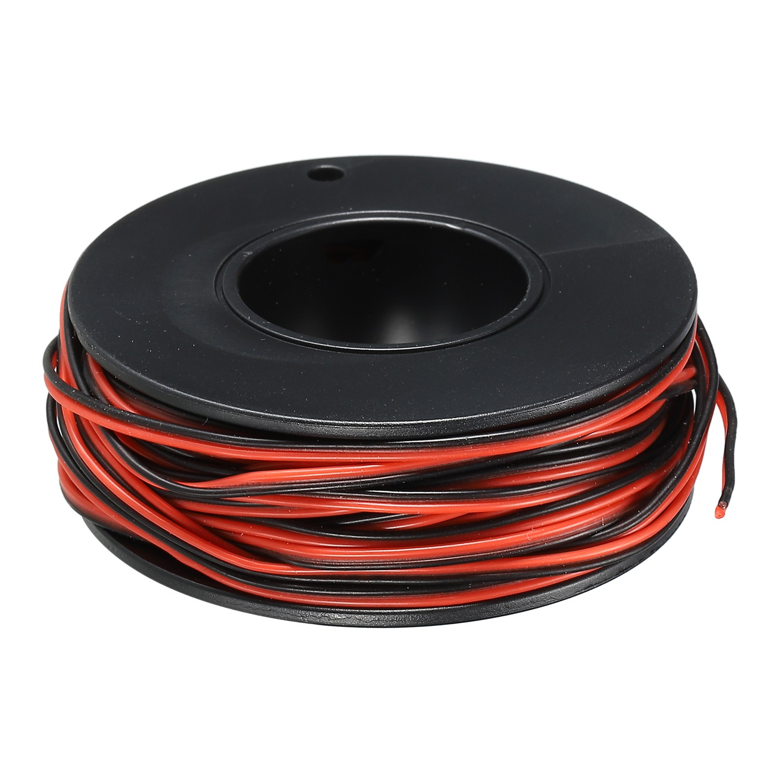 2 Conductor Parallel Silicone Wire 30AWG 30 Gauge Red Black 10m/33ft