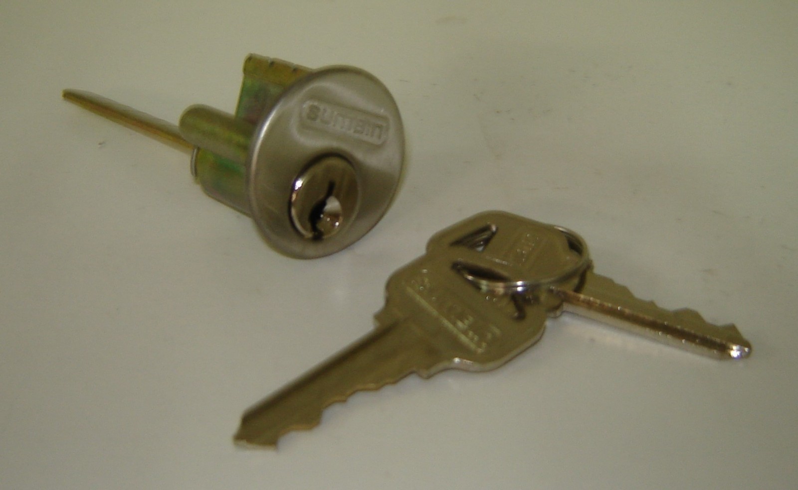SUMBIN Rim Cylinder Lock - 2 Keys - NEW