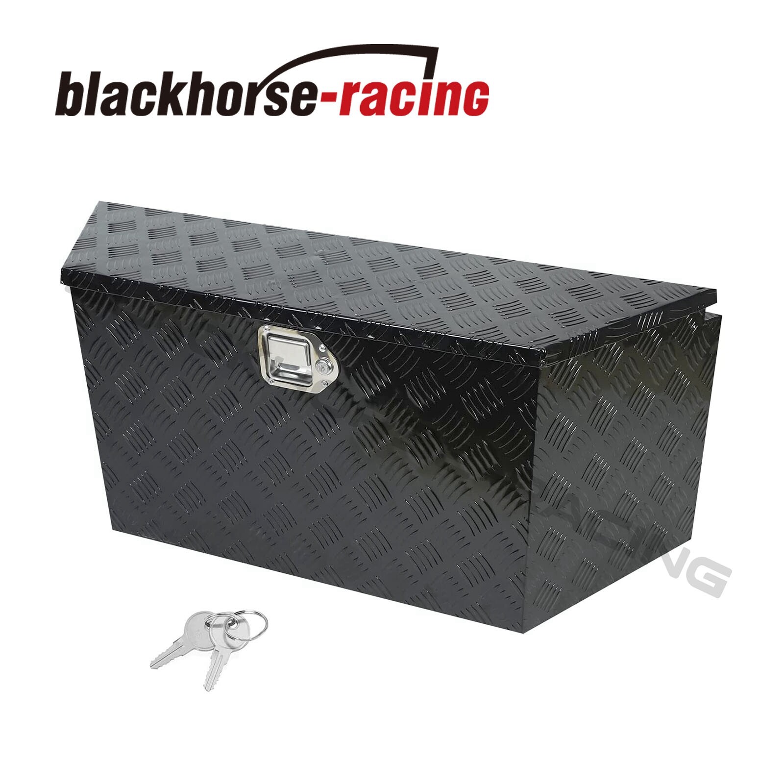 39" L 15.5" W 12" H Aluminum 5 Bar Trailer Tongue Pickup Truck Tool Box Storage