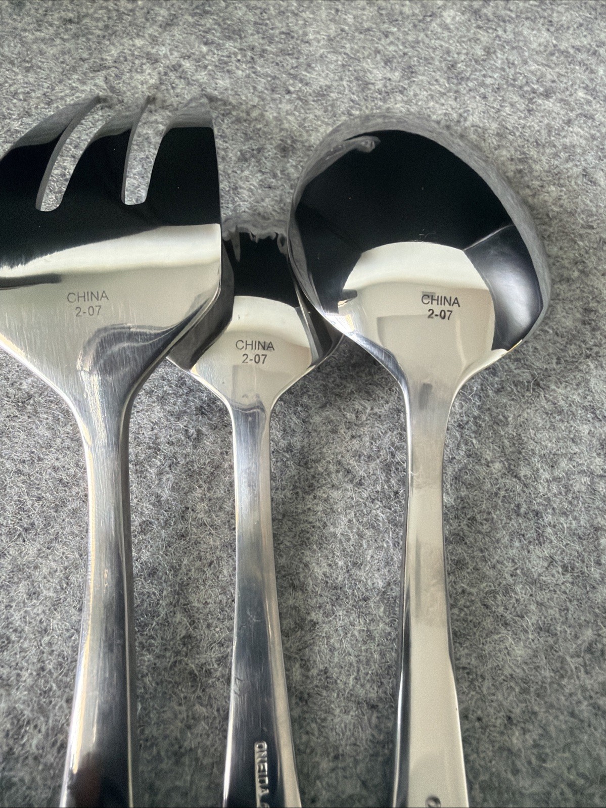 Oneida Taylor Stainless Flatware Heavy Duty Glossy “