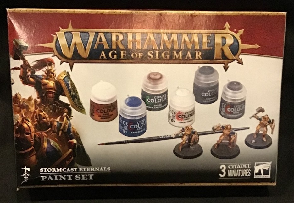Warhammer ~ Age of Sigmar ~ Stormcast Eternals ~ Paint Set ~ OEJ