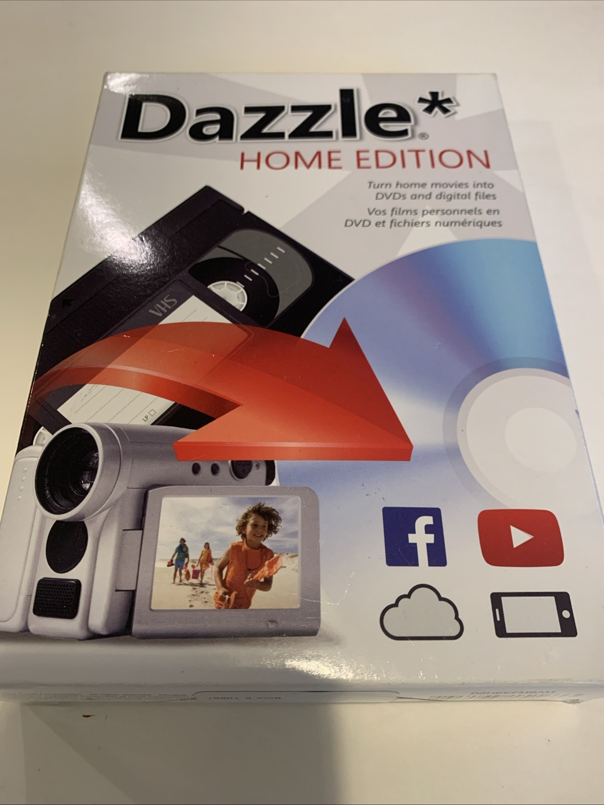 Pinnacle Dazzle Home Edition Home Movies to DVD & Digital Converter Sealed Ax