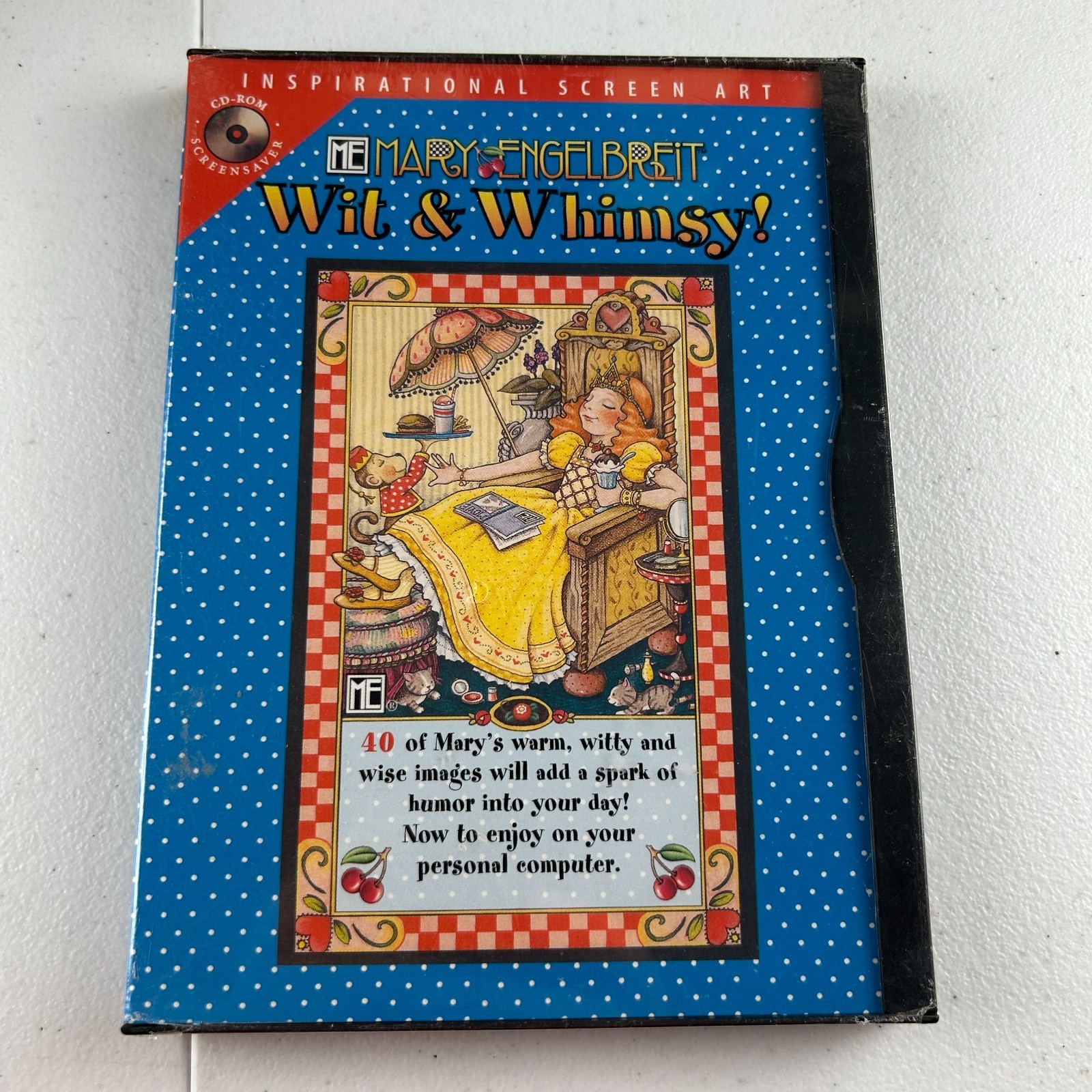 Mary Engelbreit Wit And Wimsy CD Rom Screensaver