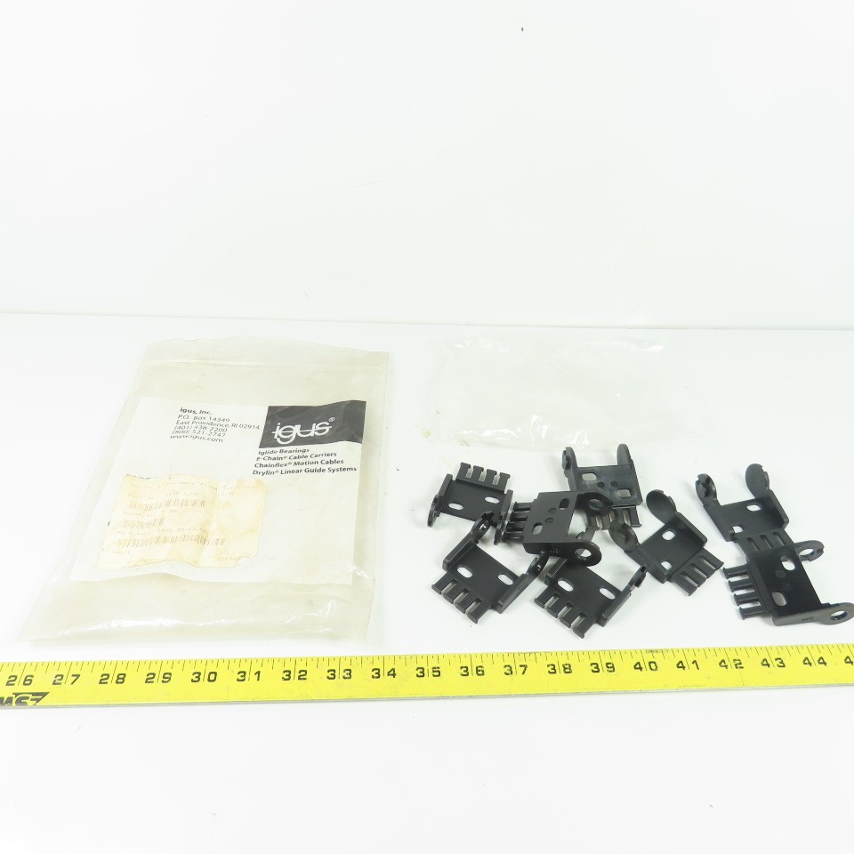 Igus 1038.1PZ 1038-12PZ E-Chain Cable Carrier Mounting Brackets Lot Of 8