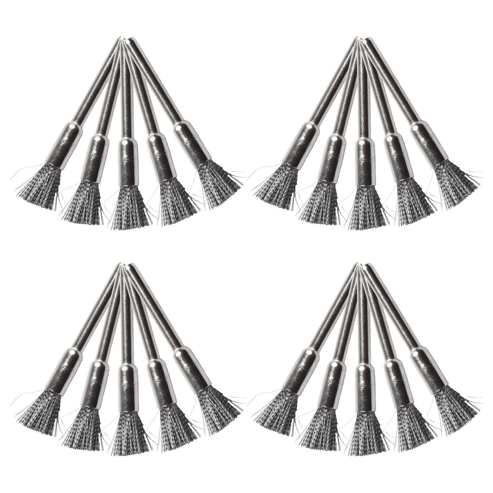 Accessories Wire Brushes Silver Brush Polishing Tools Grinding Steel Wire Brush