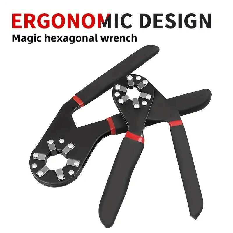 6" or 8" Universal Magic Wrench Multifunctional Adjustable Wrenches Spanner Tool