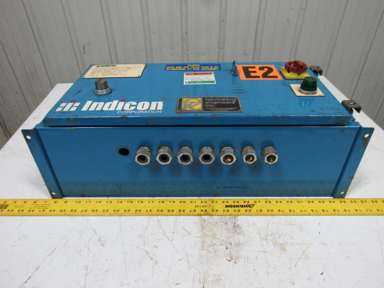 RAPISTAN 480V 5.4 AMP Conveyor Machine Controller W/Reversing Starter Lot/1