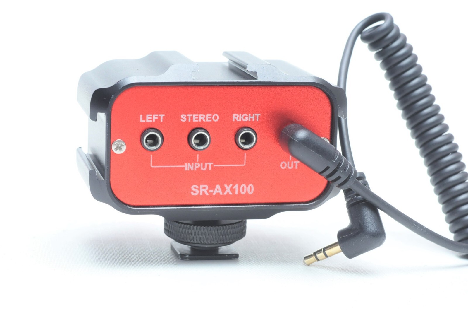 Saramonic SR-AX100 Universal Audio Adapter W/ 3.5mm Inputs for DSLR Cameras*EX*