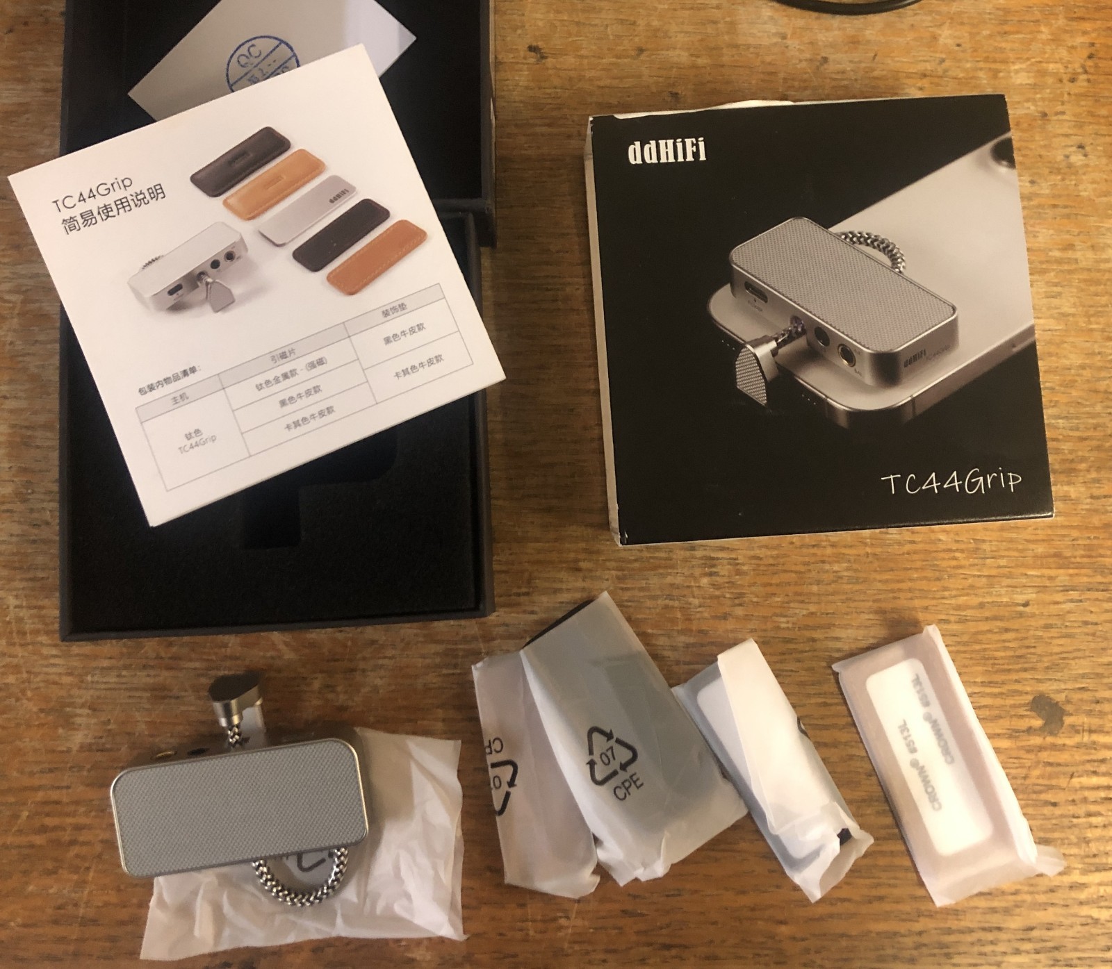 ddHiFi TC44Grip Decoding Earphone Amplifier