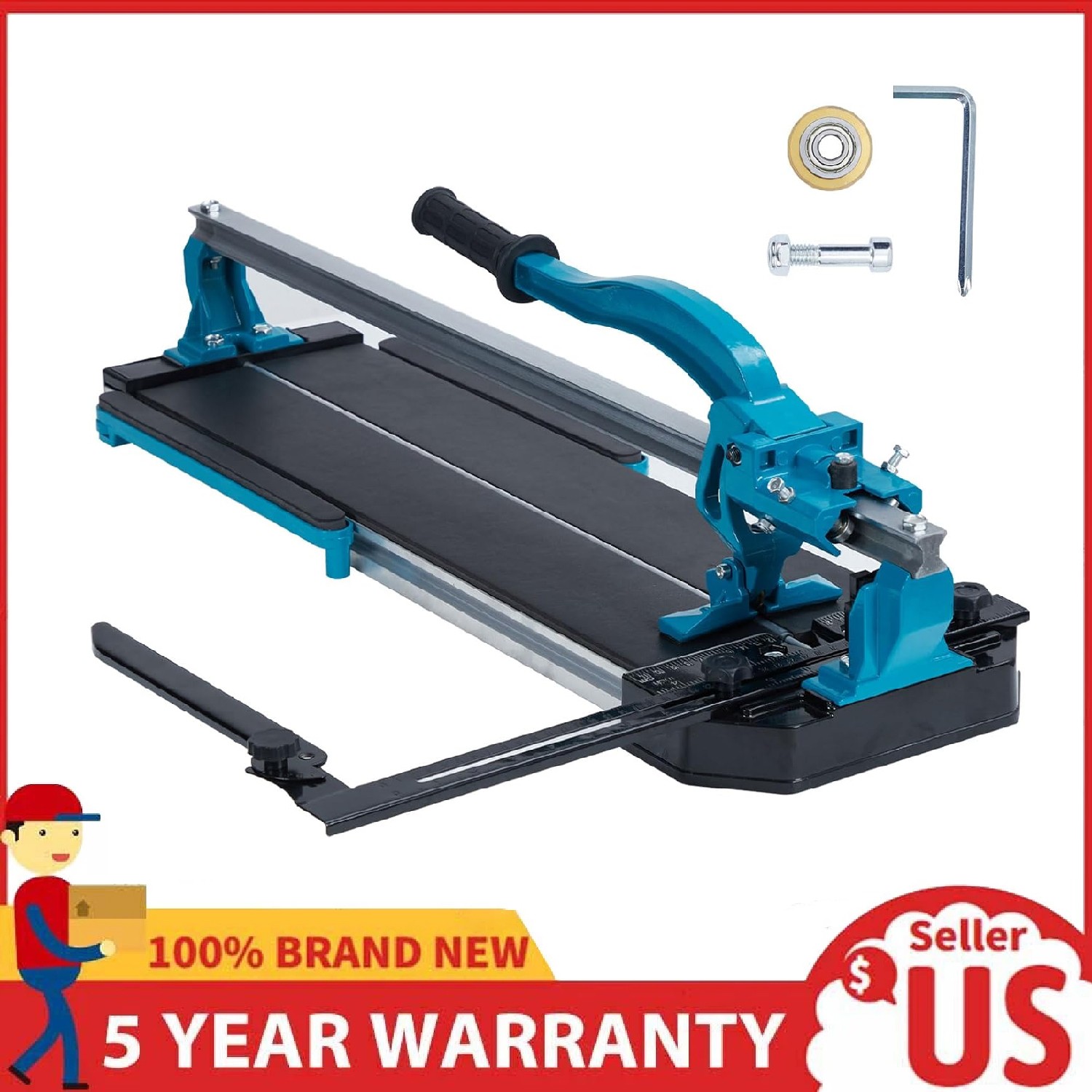 24" Manual Tile Cutter ,Porcelain Ceramic Tile Cutter ,Precise Tile Cutter Tools