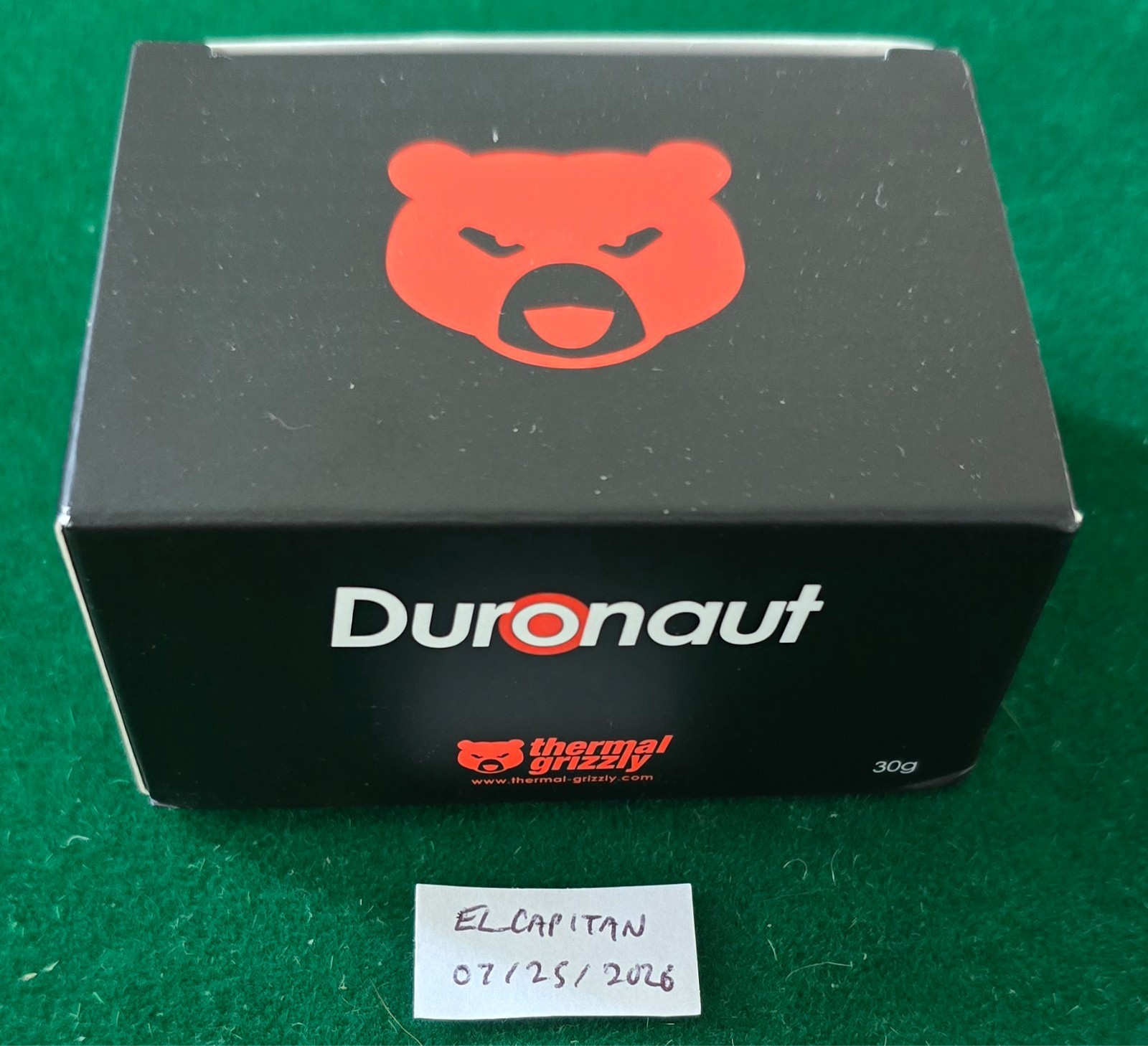 Thermal Grizzly Duronaut Thermal Paste CPU/GPU (30g) TG-D-030-R
