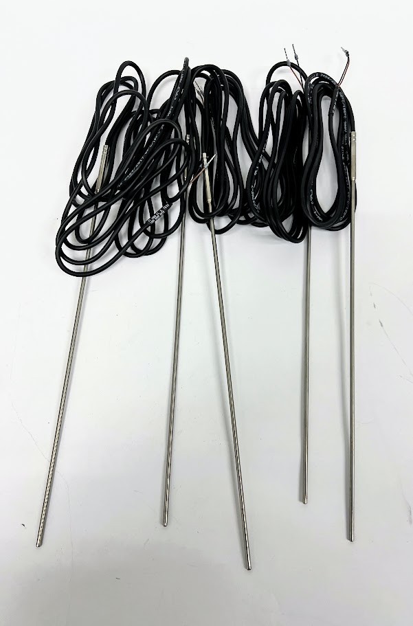 PT1000 Temperature Sensor Probe – No Packaging - Lot of 5